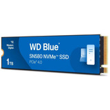 WD Blue SN580 1 TB Reacondicionado, Unidad de estado sólido azul/blanco