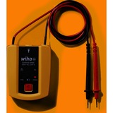 Wiha Probador de continuidad 45222, hasta 400 V AC, CAT II, Instrumento de medición amarillo/Negro