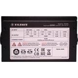Xilence Performance C XP600R6 unidad de fuente de alimentación 450 W 20+4 pin ATX ATX Negro, Fuente de alimentación de PC negro, 450 W, 110 - 240 V, 600 W, 50 Hz, +12V,+12V2,+3.3V,+5V,+5Vsb,-12V, Activo