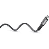 goobay 74210, Cable negro/Gris