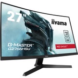 iiyama G-MASTER G2766HSU-B1 LED display 68,6 cm (27") 1920 x 1080 Pixeles Full HD Negro, Monitor de gaming negro, 68,6 cm (27"), 1920 x 1080 Pixeles, Full HD, LED, 1 ms, Negro