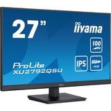 iiyama ProLite pantalla para PC 68,6 cm (27") 2560 x 1440 Pixeles Quad HD LED Negro, Monitor LED negro (mate), 68,6 cm (27"), 2560 x 1440 Pixeles, Quad HD, LED, Negro