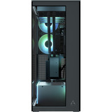 ARCTIC Xtender VG Black (Mirror Glass) Midi Tower Negro, Cajas de torre negro, Midi Tower, PC, Negro, EATX, Metal, Vidrio templado, Juego