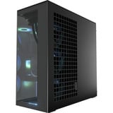ARCTIC Xtender VG Black (Mirror Glass) Midi Tower Negro, Cajas de torre negro, Midi Tower, PC, Negro, EATX, Metal, Vidrio templado, Juego