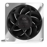 Alphacool Apex Stealth Metal 120mm Lüfter 2000rpm, Ventilador cromado/Negro