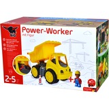 BIG Power-Worker Kipper + Figur, Vehículo de juguete amarillo/Gris, Camión basculante, 2 año(s), Negro, Amarillo
