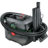Bosch AdvancedVac 18V-8 8 L Aspiradora cilíndrica Seca y húmeda Bolsa para el polvo, Aspiradora en húmedo y en seco verde, Aspiradora cilíndrica, Seca y húmeda, Bolsa para el polvo, 8 L, Negro