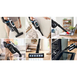 Bosch BCS1041WAC, Aspirador vertical negro/blanco