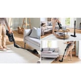 Bosch BCS1041WAC aspiradora de pie y escoba eléctrica Aspiradora escoba Batería Secar HEPA Sin bolsa 0,4 L 23,5 W Negro, Blanco 4 Ah, Aspirador vertical negro/blanco, Aspiradora escoba, Sin bolsa, Negro, Blanco, 0,4 L, Secar, HEPA