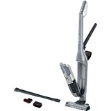 Bosch Serie 4 BBH3K2801 aspiradora de pie y escoba eléctrica Aspiradora escoba 2 en 1 Batería Secar Sin bolsa Plata, Aspirador vertical plateado, Aspiradora escoba 2 en 1, Sin bolsa, Plata, Secar, Filtrado, Batería