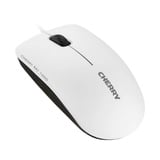 CHERRY MC 1000 ratón Oficina Ambidextro USB tipo A Óptico 1200 DPI blanco, Ambidextro, Óptico, USB tipo A, 1200 DPI, Gris