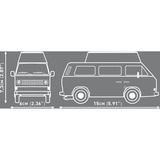 COBI Volkswagen T3 Furgoneta Camper, Juegos de construcción 
