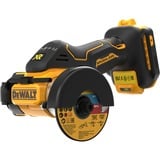 DEWALT Cortadora de materiales múltiples a batería DCS438N, 76mm, 18Volt, Máquina de corte amarillo/Negro