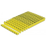 DeLOCK 18303 abrazadera para cable Amarillo 260 pieza(s), Atacables  amarillo, 260 pieza(s)