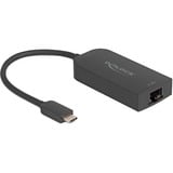 DeLOCK Adaptador USB Type-C™ a 2,5 Gigabit, Adaptador de red negro