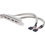 Digitus Cable de chapa para ranura USB, Tapa de ranura 