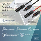 Digitus Cable de extensión solar Ø 6mm² PV 1.500 Voltios 