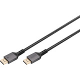 Digitus DB-340201-010-S, Cable negro/Gris