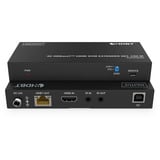 Digitus Set extensor KVM HDMI 4K HDBaseT, Alargador de HDMI negro