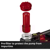 EINHELL AQUINNA 36/38 F LED, 4180410, Bomba rojo/Negro