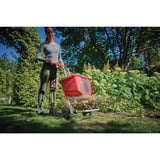 EINHELL Carro esparcidor de batería Power X-Change GE-SR 18/22 Li-Solo, 18 Voltios, Esparcidores de gravilla rojo/Negro