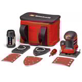 EINHELL Lijadora orbital de mano inalámbrica Power X-Change TE-OS 18/113 3X Li-Solo, 18 Voltios rojo/Negro
