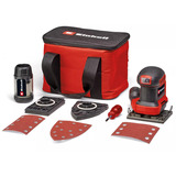 EINHELL TE-OS 18/113 3X Li-Solo, 4460730, Lijadora orbital rojo/Negro