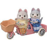 EPOCH Sylvanian Families - Set de Juego Tándem con Figuras, Juegos de construcción 