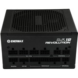 Enermax Revolution D.F.12 750W, Fuente de alimentación de PC negro