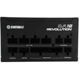 Enermax Revolution D.F.12 750W, Fuente de alimentación de PC negro