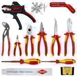 KNIPEX Juego de ampliación Electro II, 14 piezas, Kit de herramientas 
