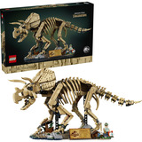 LEGO Jurassic World Fósiles de dinosaurios: Triceratops, Juegos de construcción 
