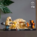 LEGO Star Wars Diorama: Carrera de Vainas de Mos Espa, Juegos de construcción Juego de construcción, 18 año(s), Plástico, 718 pieza(s), 895 g
