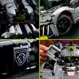 LEGO Technic PEUGEOT 9X8 24H Le Mans Hybrid Hypercar, Juegos de construcción Juego de construcción, 18 año(s), Plástico, 1775 pieza(s), 2,73 kg