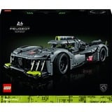 LEGO Technic PEUGEOT 9X8 24H Le Mans Hybrid Hypercar, Juegos de construcción Juego de construcción, 18 año(s), Plástico, 1775 pieza(s), 2,73 kg