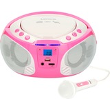 Lenco SCD-650PK, Radio rosa neón