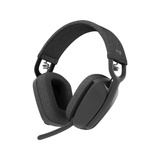 Logitech Zone Vibe 100, Auriculares con micrófono negro, Inalámbrico, Llamadas/Música, 185 g, Auriculares, Grafito