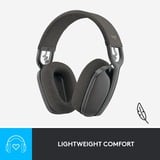 Logitech Zone Vibe 100, Auriculares con micrófono negro