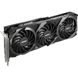 MSI GeForce RTX 3060 VENTUS 3X 12G OC NVIDIA 12 GB GDDR6, Tarjeta gráfica GeForce RTX 3060, 12 GB, GDDR6, 192 bit, PCI Express 4.0, 3 Ventilador(es)