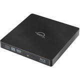OWC Slim USB 3.0 External Optical 6X BDR/8X DVDRW Burner unidad de disco óptico, Regrabadora Blu-ray externa negro, Sobremesa/Portátil, SATA, BD-R, CD, DVD+R, DVD+R DL, DVD+RW, DVD-R, DVD-R DL, DVD-RW, 24x, 8x, 6x