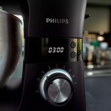 Philips HR7962/01 Series 7000, Robot de cocina negro/Plateado