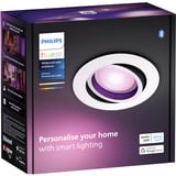 Philips Hue Foco empotrable White & Color Ambiance Centura, Luz de LED blanco