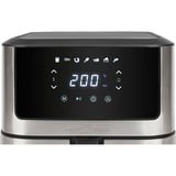 ProfiCook PC-FR 1269 H, Freidora de aire caliente acero fino/Negro