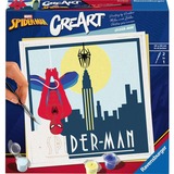 Ravensburger CreArt - Spider-Man, Pintura 