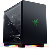 Razer RC21-01400100-R3M1 carcasa de ordenador Midi Tower Negro, Cajas de torre negro, Midi Tower, PC, Negro, Mini-DTX, Mini-ITX, SPCC, Acero, Vidrio templado, Juego
