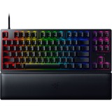 Razer RZ03-03941100-R3G1 teclado USB QWERTZ Alemán Negro, Teclado para gaming negro, Tenkeyless (sin zona numérica) (80 - 87%), USB, Interruptor mecánico, QWERTZ, LED RGB, Negro