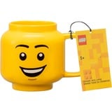 Room Copenhagen Taza de cerámica LEGO Happy Boy, grande amarillo