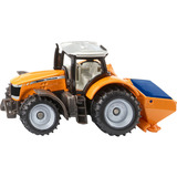 SIKU Massey Ferguson with Salt Spreader Modelo a escala de tractor Previamente montado, Automóvil de construcción Modelo a escala de tractor, Previamente montado, Massey Ferguson, Cualquier género, Metal, Plástico, Negro, Naranja