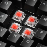 Sharkoon SKILLER SGK30 teclado USB QWERTZ Alemán Negro, Teclado para gaming negro, Completo (100%), USB, Interruptor mecánico, QWERTZ, LED RGB, Negro