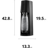 SodaStream 7290113769021, Gasificador de agua negro
